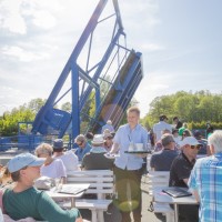Durchfahrt der Zugbrücke Groß Köris