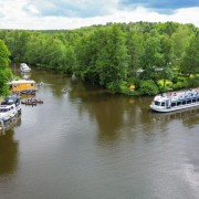 Mündung der Teupitzer Gewässer in die Dahme